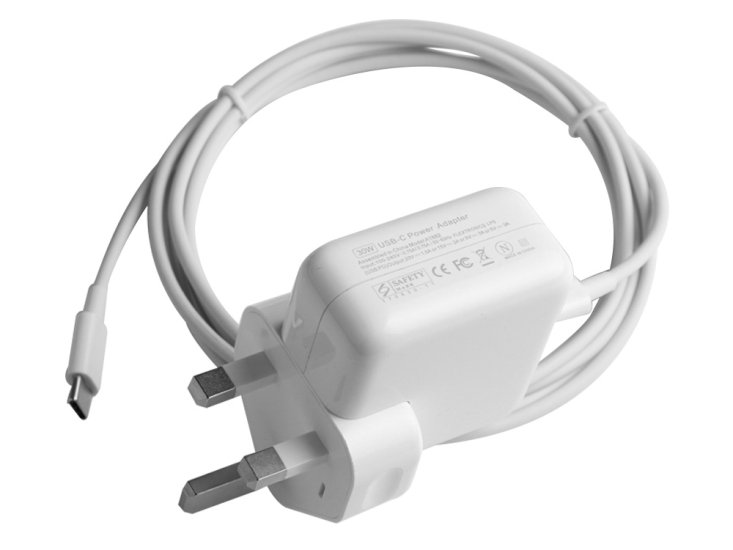 30W USB-C Adapter Charger for Apple MacBook 12 MNYG2FN/A + USB Cable - Click Image to Close