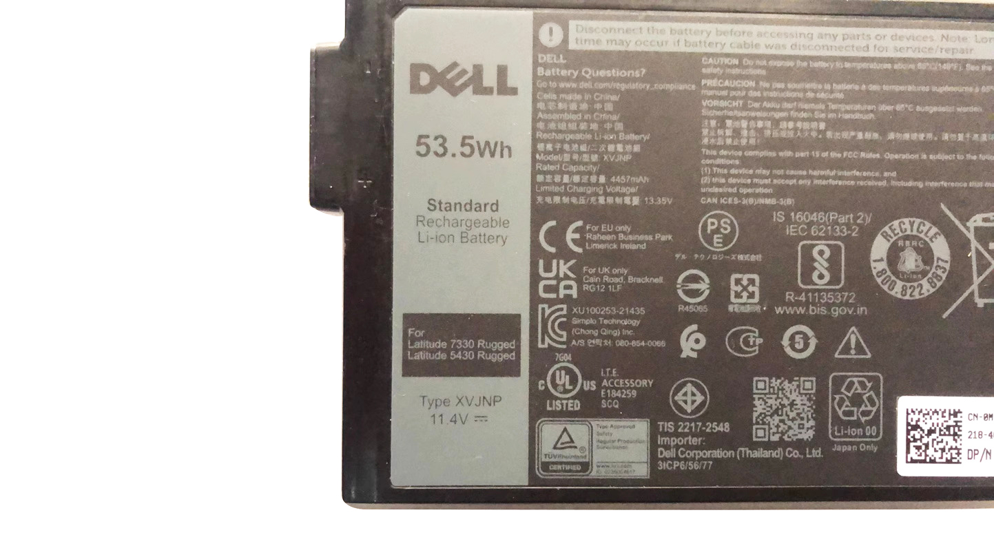 Original 4457mAh 53.5Wh Dell 451-BCWQ Battery